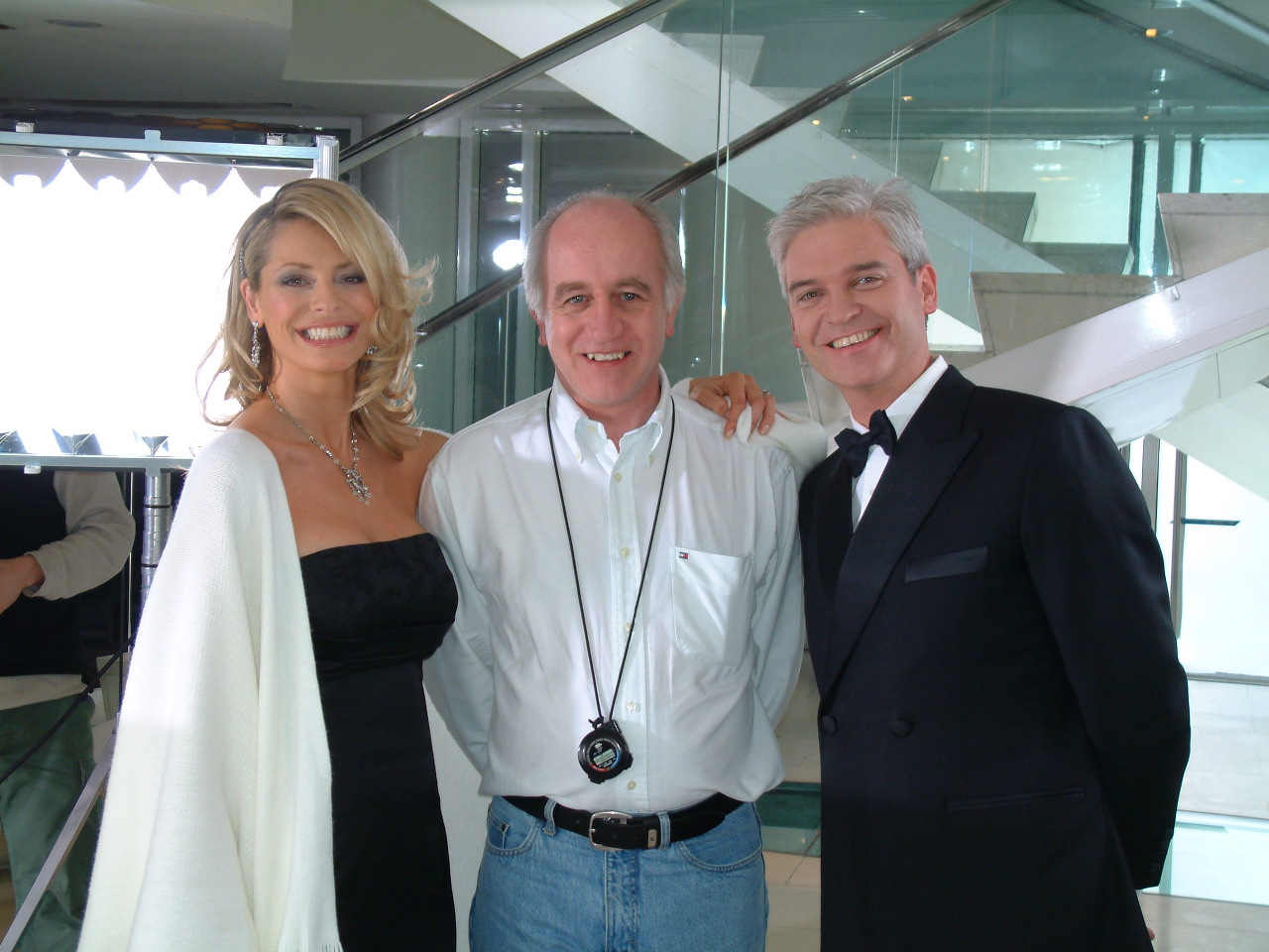 Brian with Tess and Phil