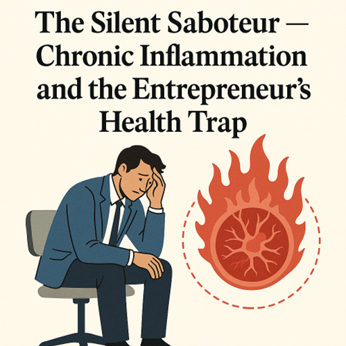 Chronic inflammation and the entrepreneur's health trap